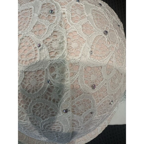 Victoria Secret Dream Angels Push Up Pigeonnant Bra 34DD Mint Green Lace - Picture 6 of 7